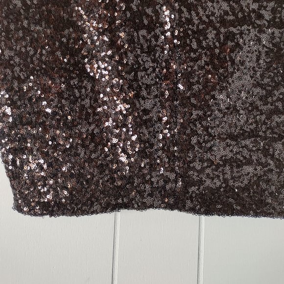 Revamped by Sirens Sequin Mini Skirt - Picture 4 of 5